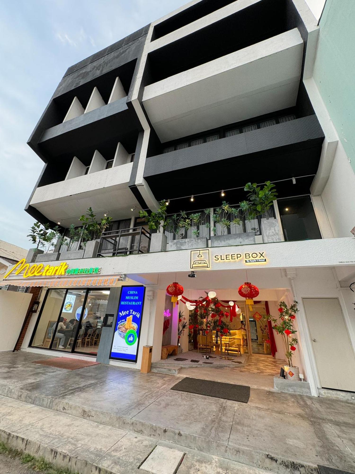 Hotel Sleep Box Penang George Town Exterior foto