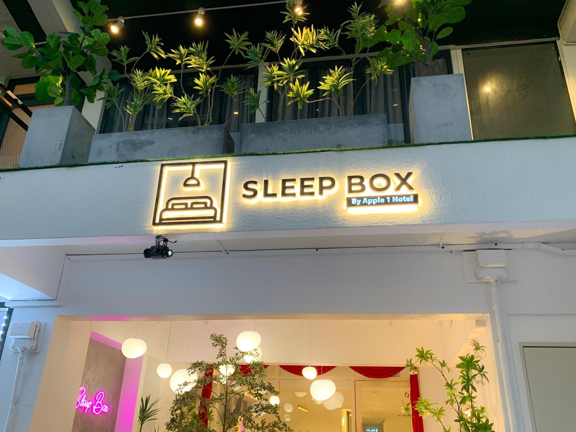 Hotel Sleep Box Penang George Town Exterior foto